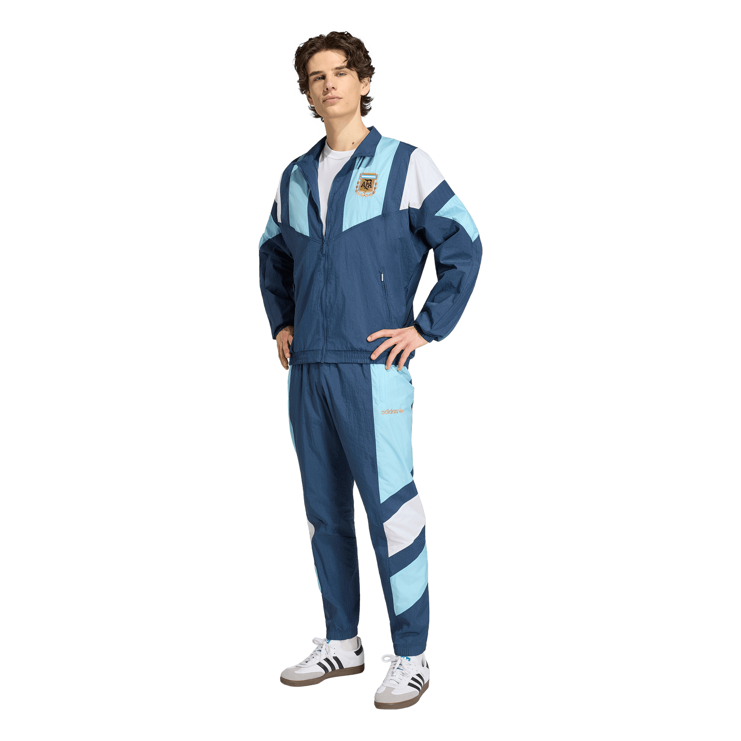 adidas Argentina 26 Equipment Track Top | Crew Navy Blue | Men's