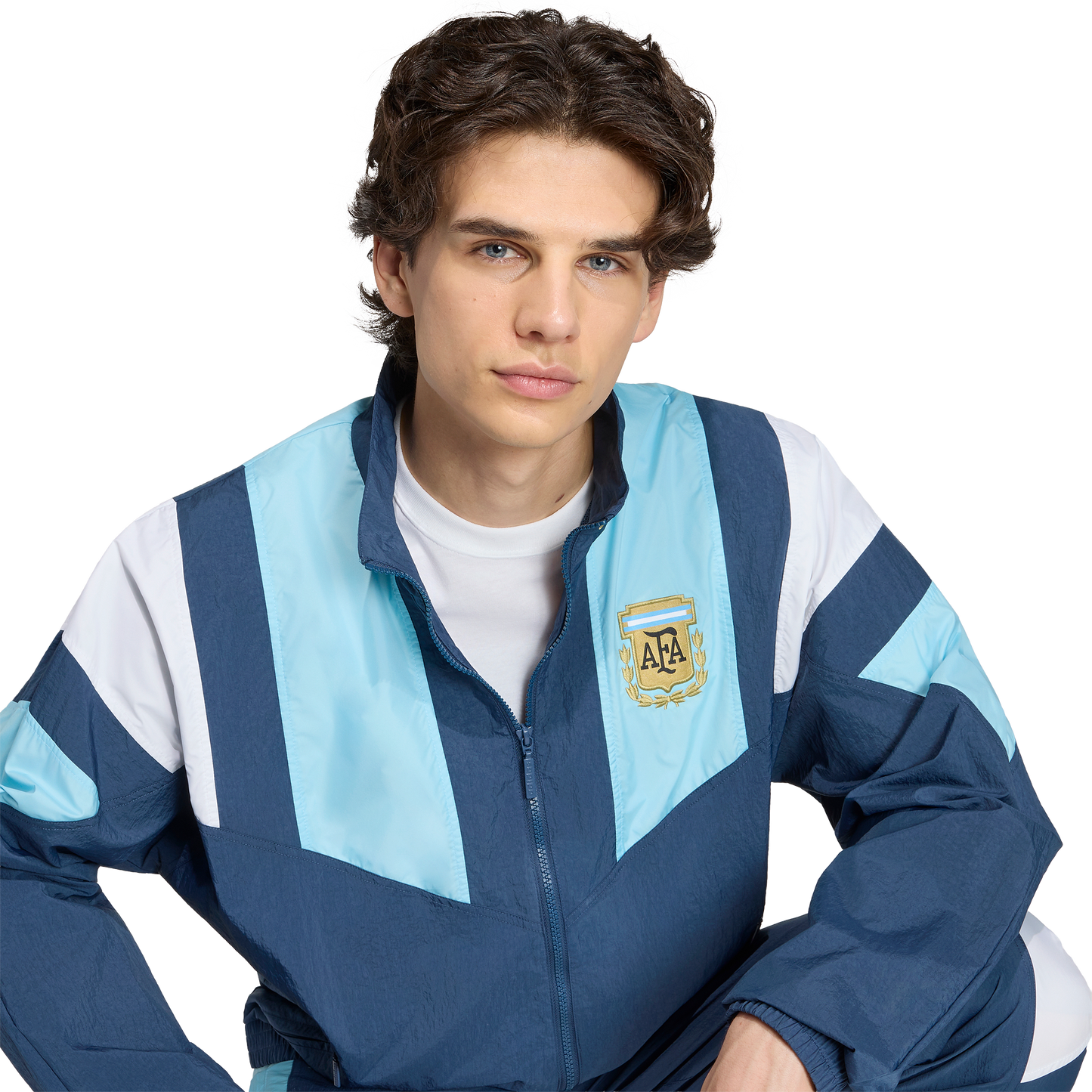 adidas Argentina 26 Equipment Track Top | Crew Navy Blue | Men's
