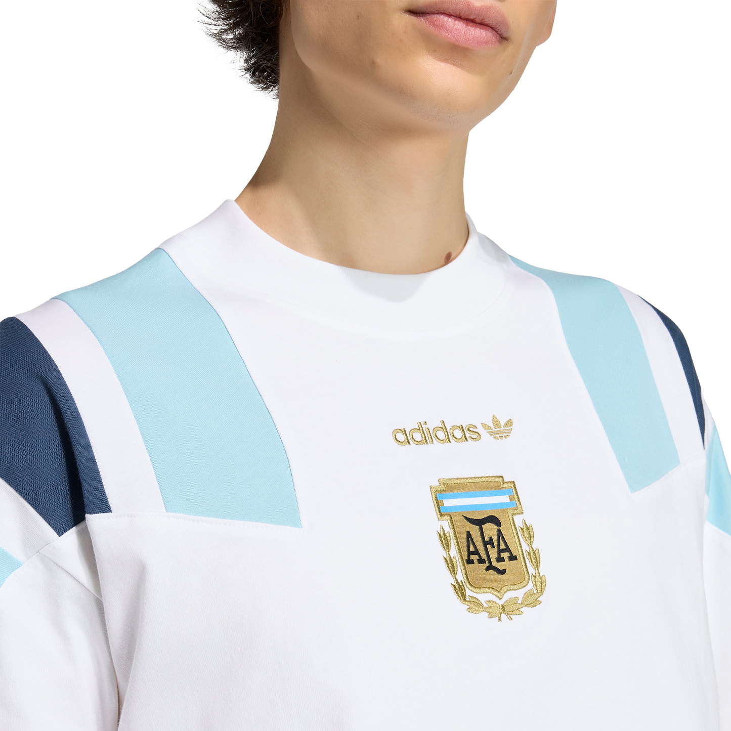 adidas Argentina 26 Equipment Tee | White | Men's