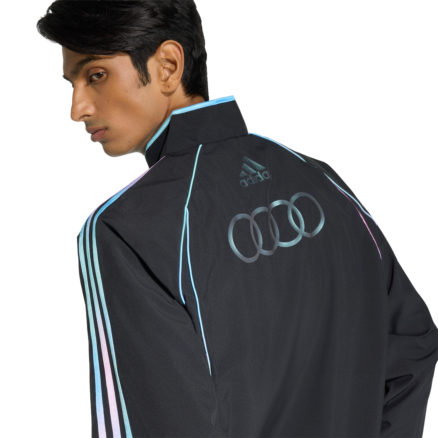 adidas AUDI F1 TEAM X INTER MIAMI TRACK TEAM | Black | Men's