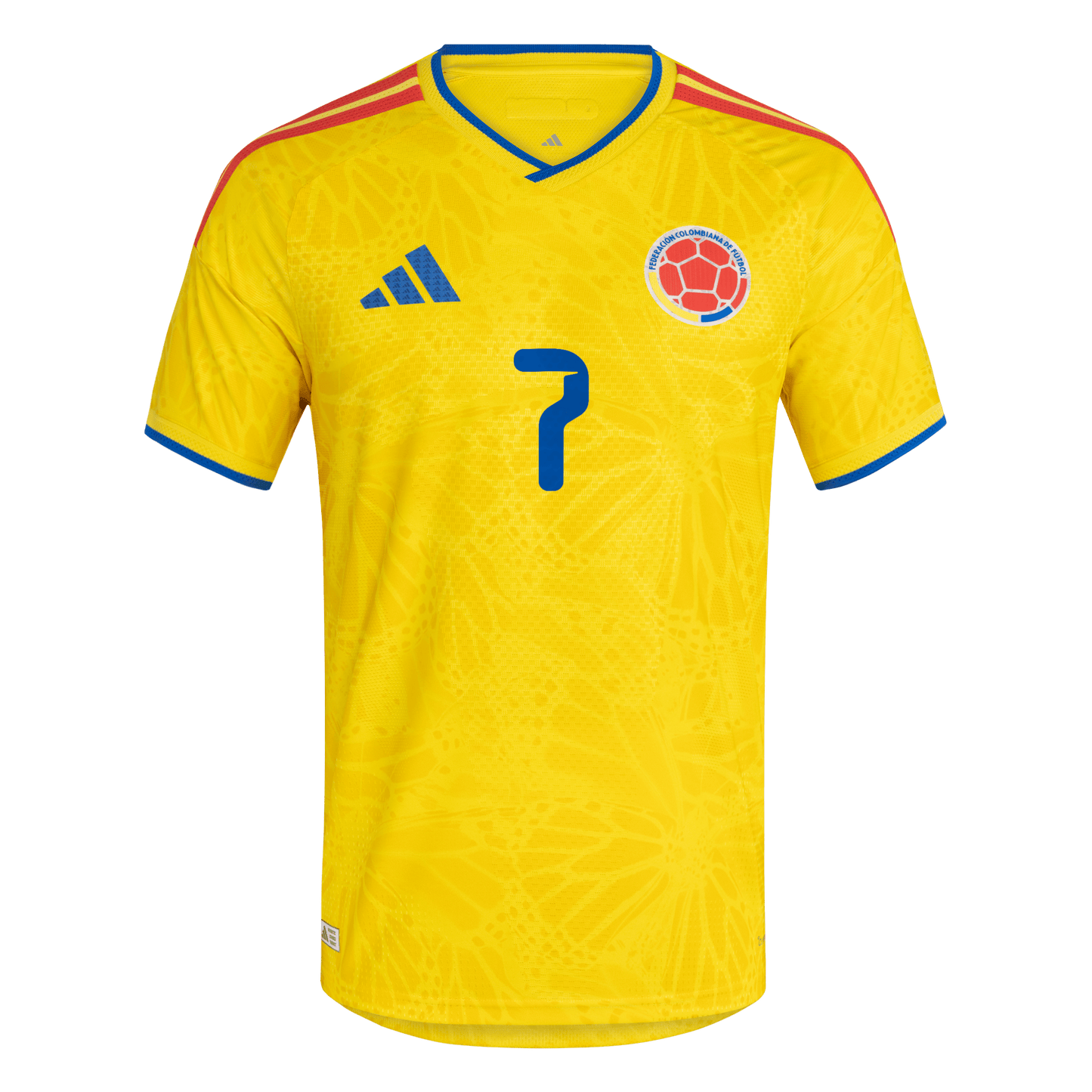 adidas Colombia 26 Diaz Home Jersey | Yellow | Men's