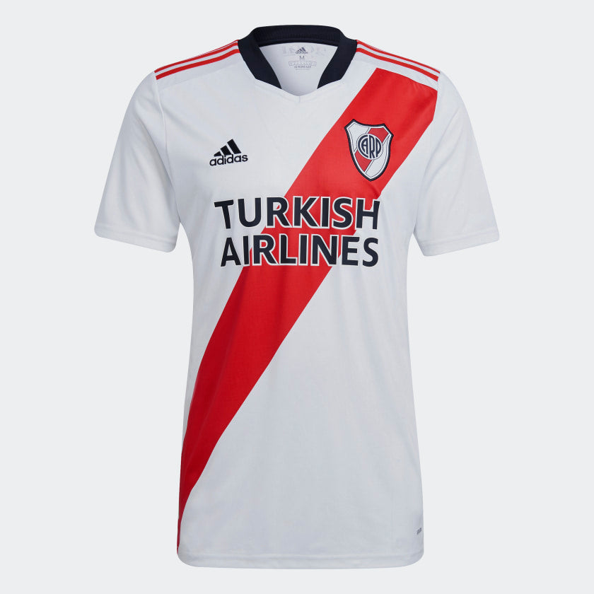 adidas RIVER PLATE 21/22 HOME Soccer Jersey | White-Red | Men's