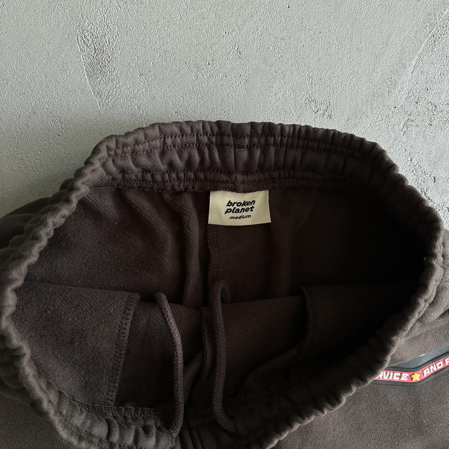 Broken P Out Service Wide Leg Sweatpants