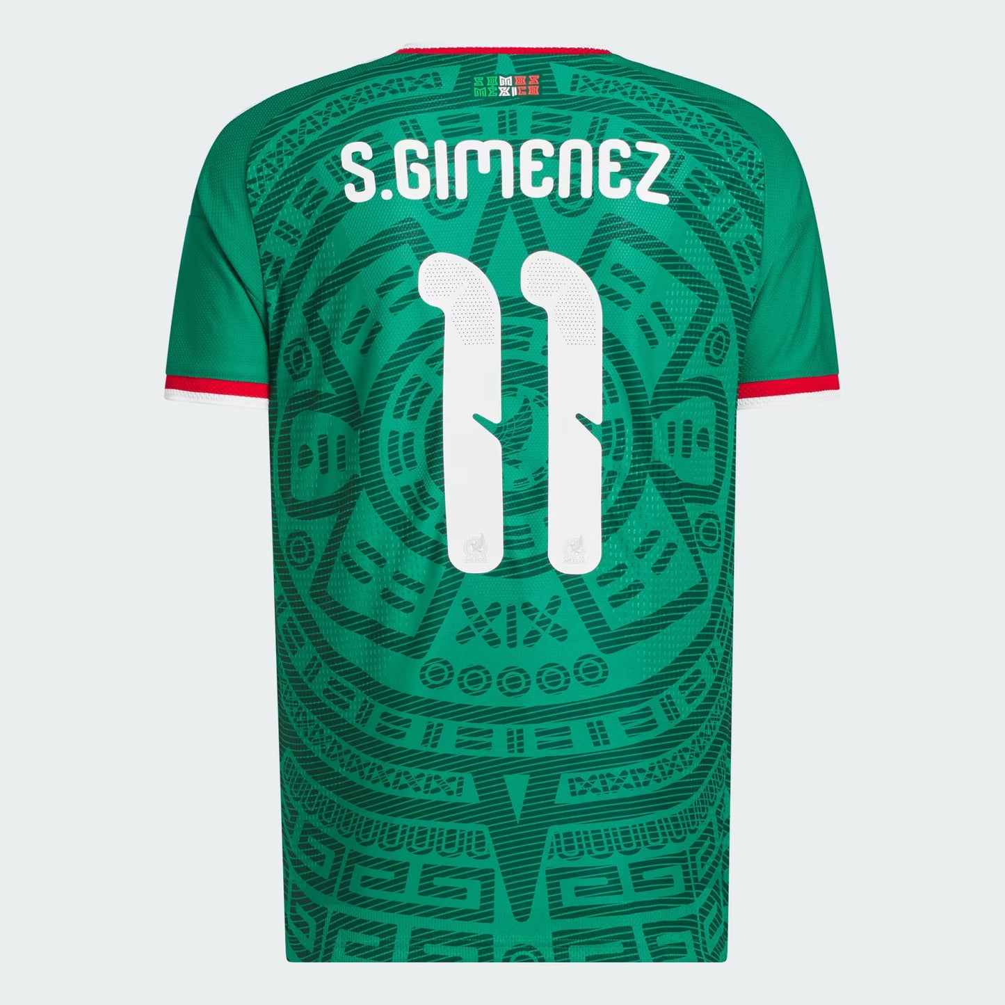 adidas Mexico 2026 Santi Giménez Authentic Home Jersey  Men’s Soccer Jersey | Green