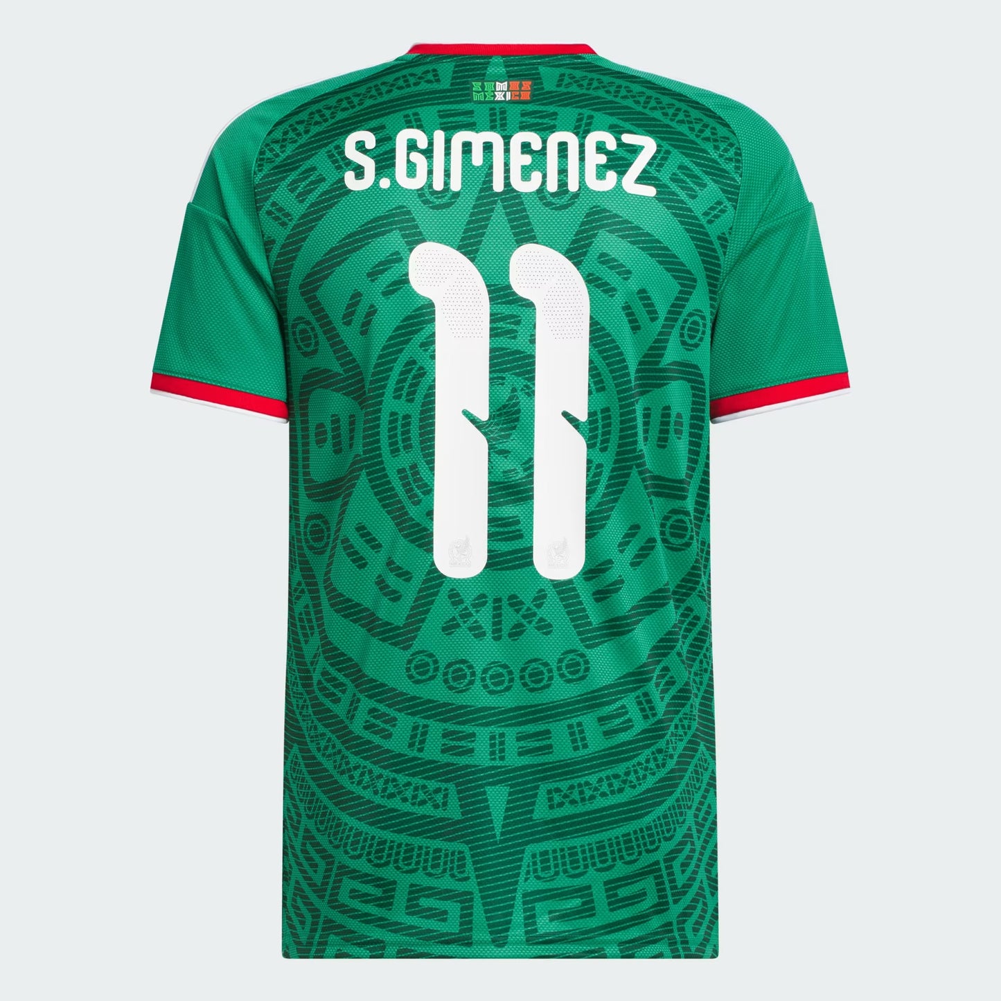 adidas Mexico 26 Santi Gimenez Home Jersey | Bold Green | Men's